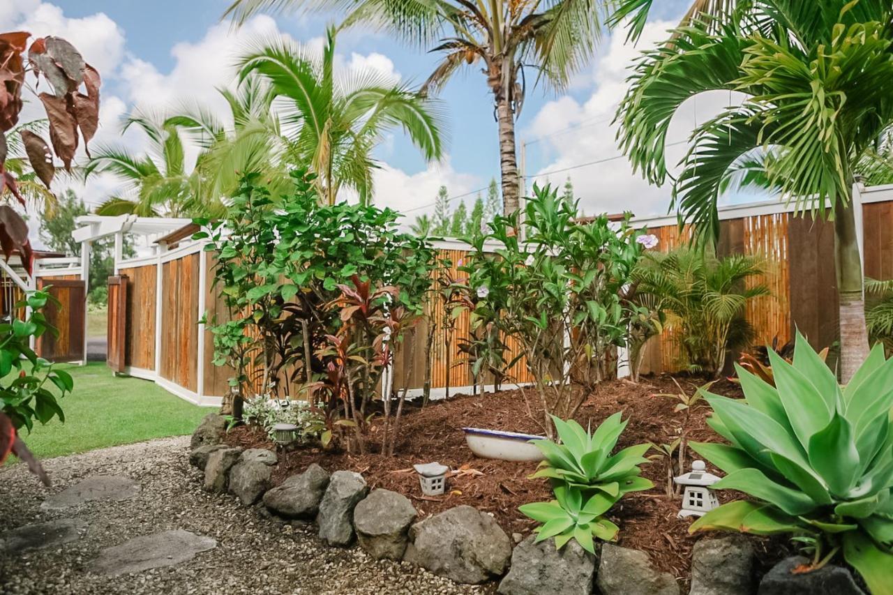Seaview Paradise Palms&Zen Garden Apt Pahoa Kültér fotó