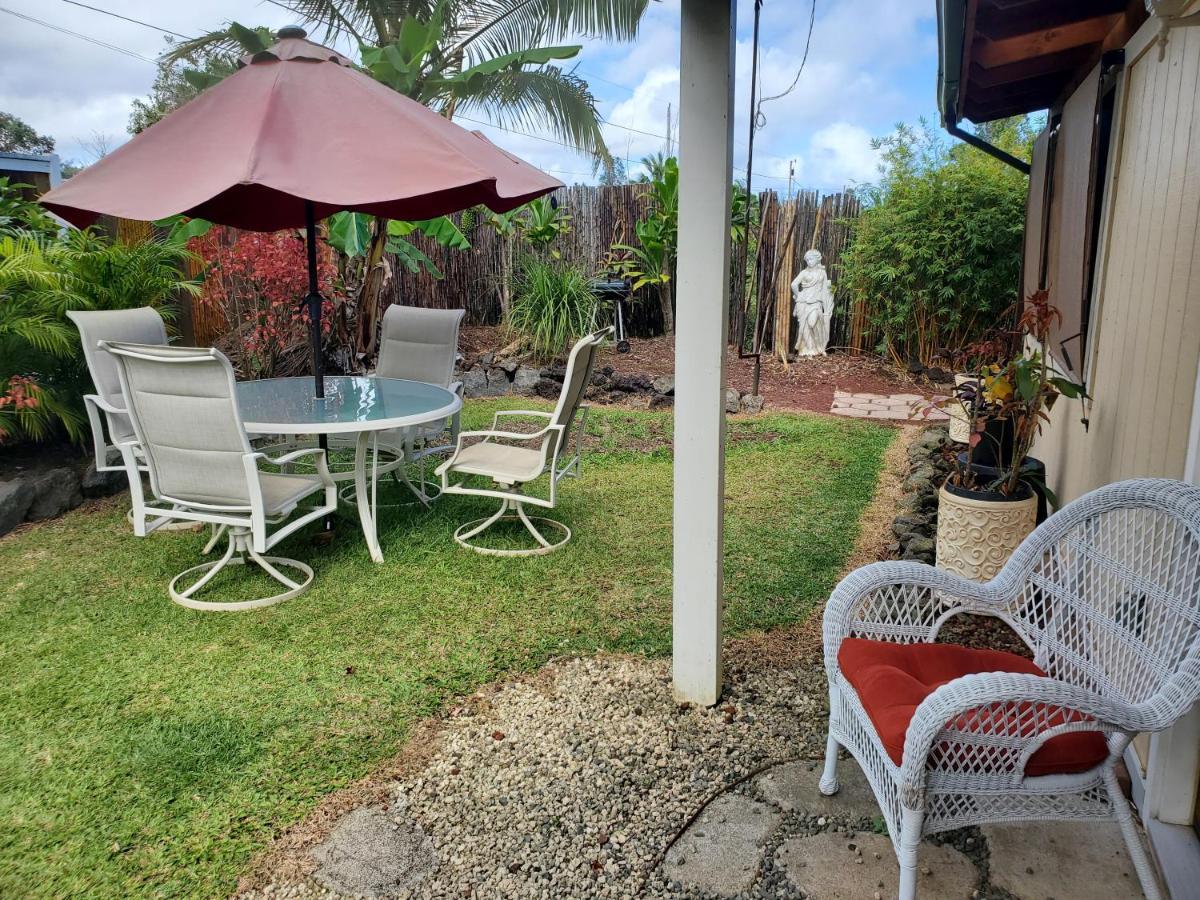 Seaview Paradise Palms&Zen Garden Apt Pahoa Kültér fotó