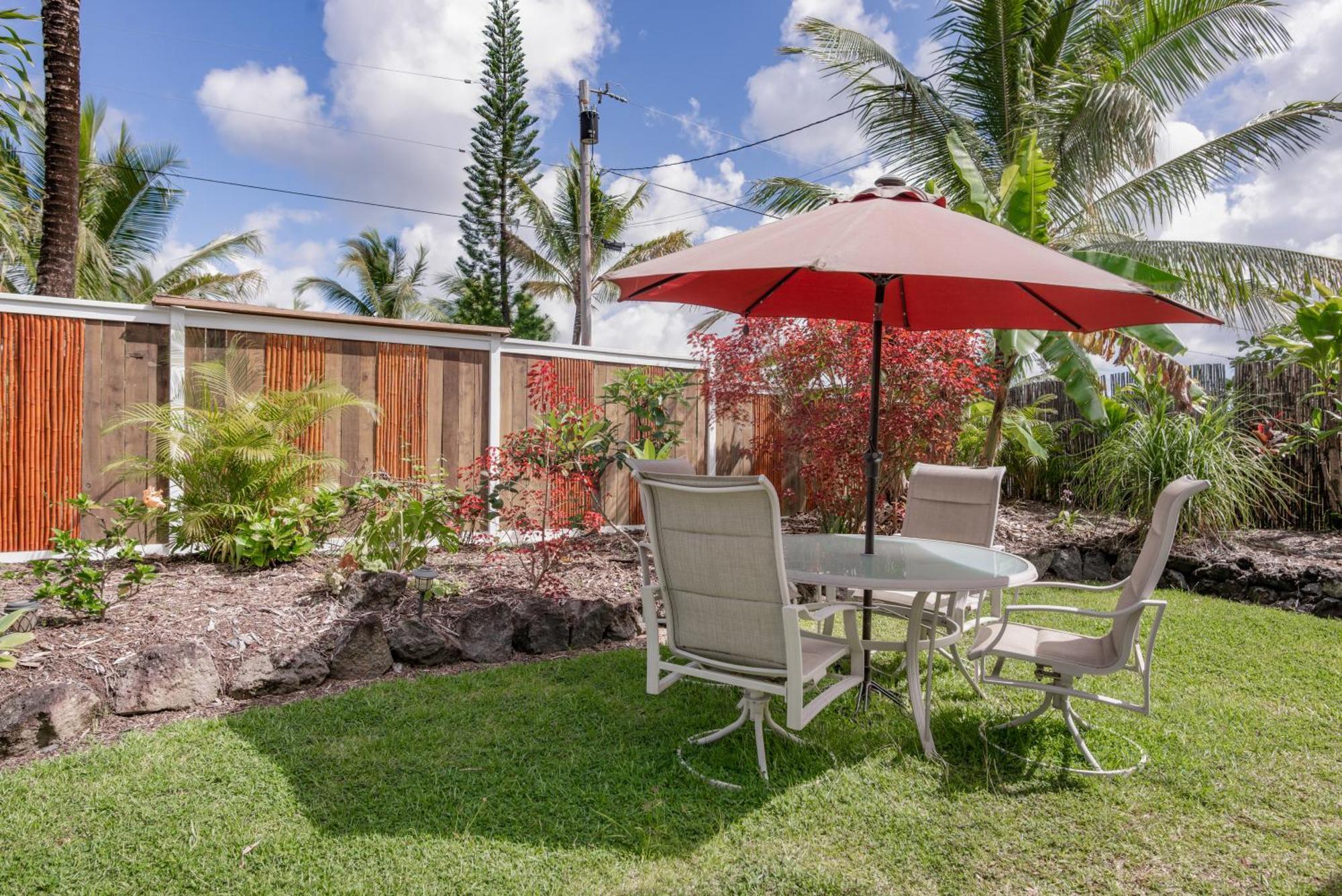 Seaview Paradise Palms&Zen Garden Apt Pahoa Kültér fotó